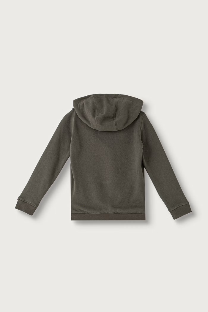 U.S. Polo Assn. Bluza rozpinana z kapturem dziecięca z bawełną USP4413.122.134 zielony AW26