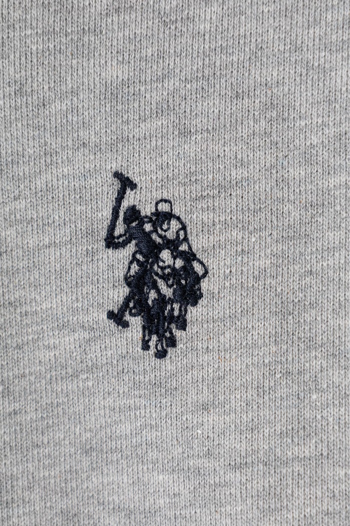 Chłopiec U.S. Polo Assn. Bluza dziecięca z bawełną USP2489 szary