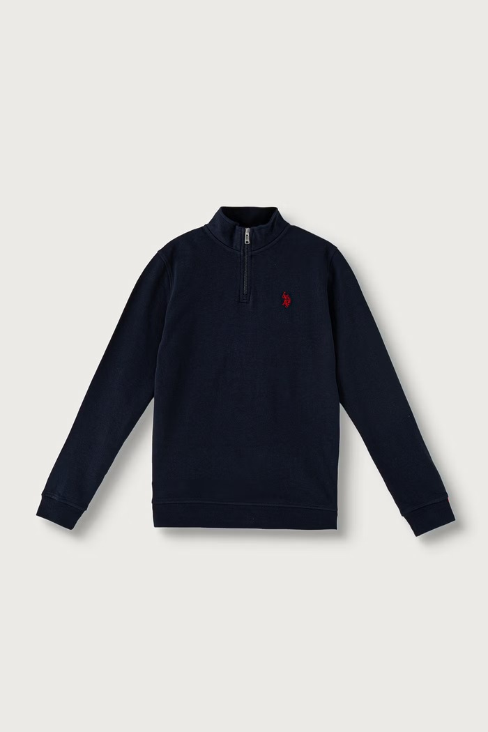 U.S. Polo Assn. Bluza dziecięca z bawełną granatowy USP2489