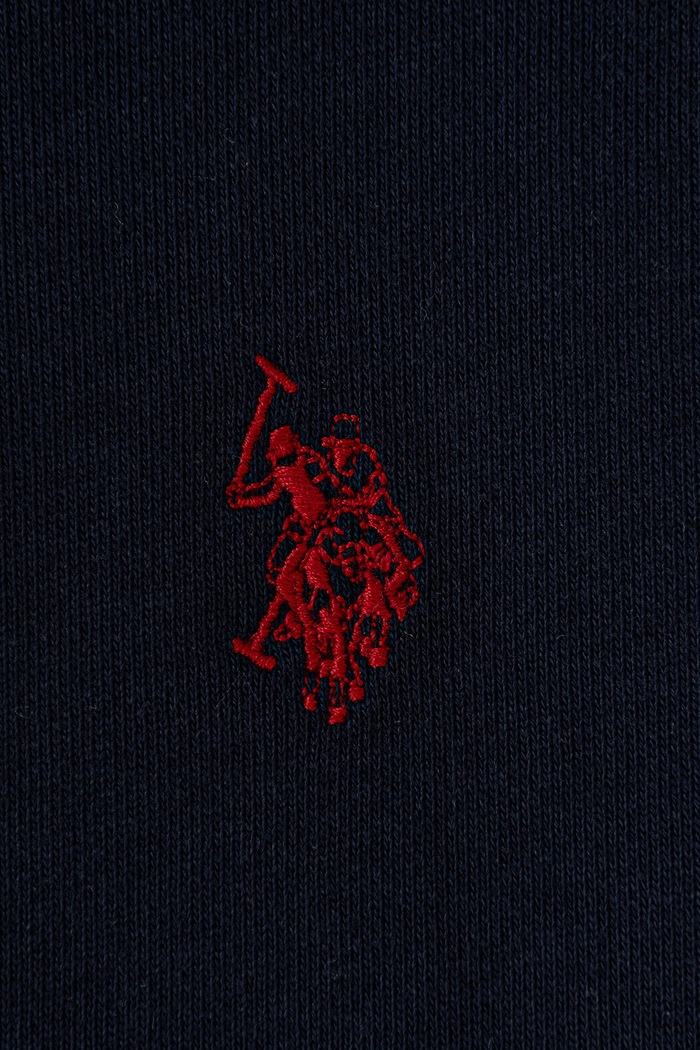 Chłopiec U.S. Polo Assn. Bluza dziecięca z bawełną USP2489 granatowy