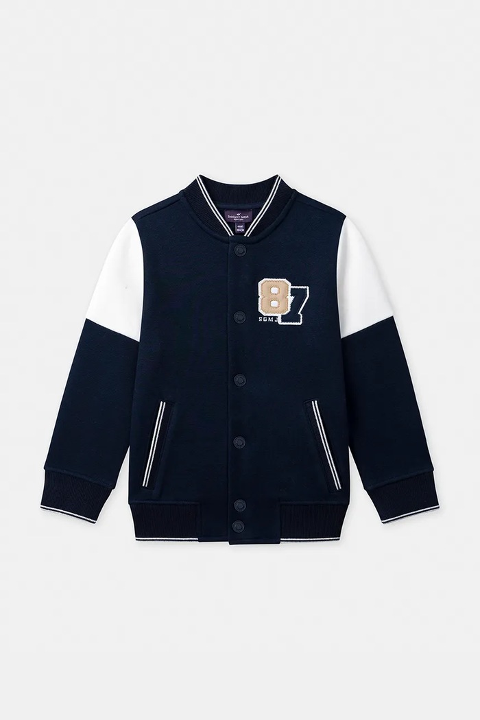 Sergent Major Bluza dziecięca z bawełną 26H3PG31GIL.98.104 granatowy AW26