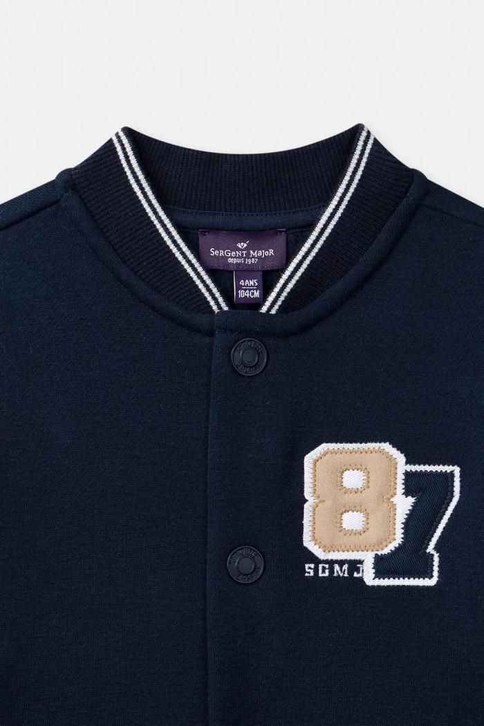 Bluza dziecięca z bawełną Sergent Major 26H3PG31GIL.98.104 granatowy