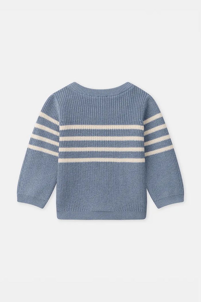 Sergent Major Sweter dziecięcy bawełniany 26H1BG21PUL niebieski AW26