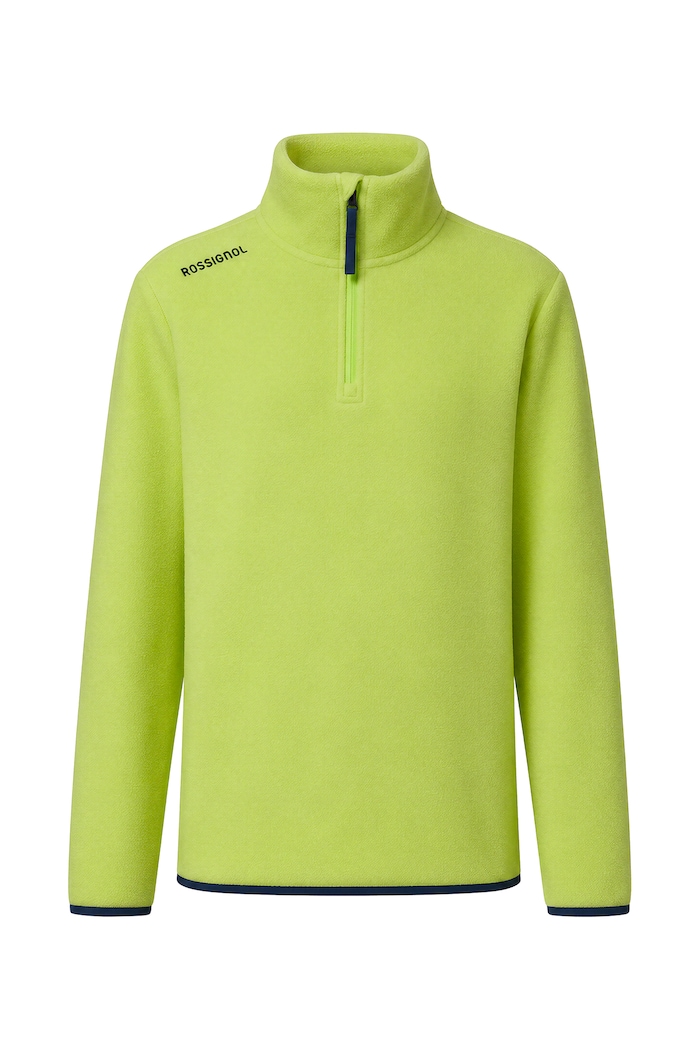 Rossignol Bluza dziecięca polarowa AR FLEECE RLPYL01 zielony AW26