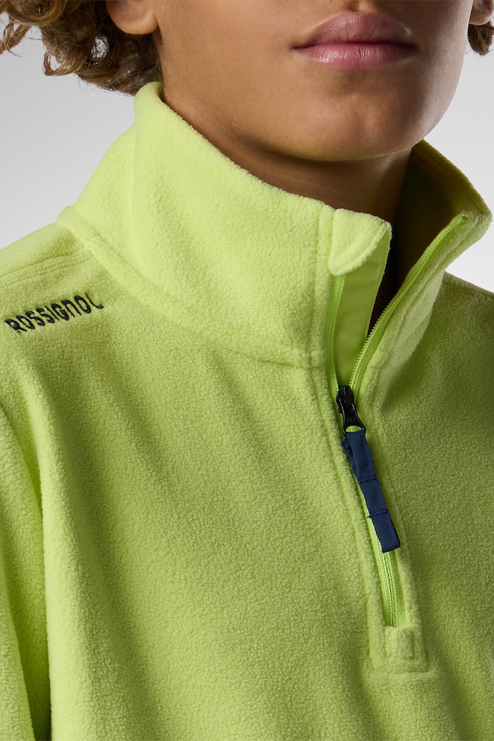 Bluza dziecięca polarowa AR FLEECE Rossignol zielony RLPYL01