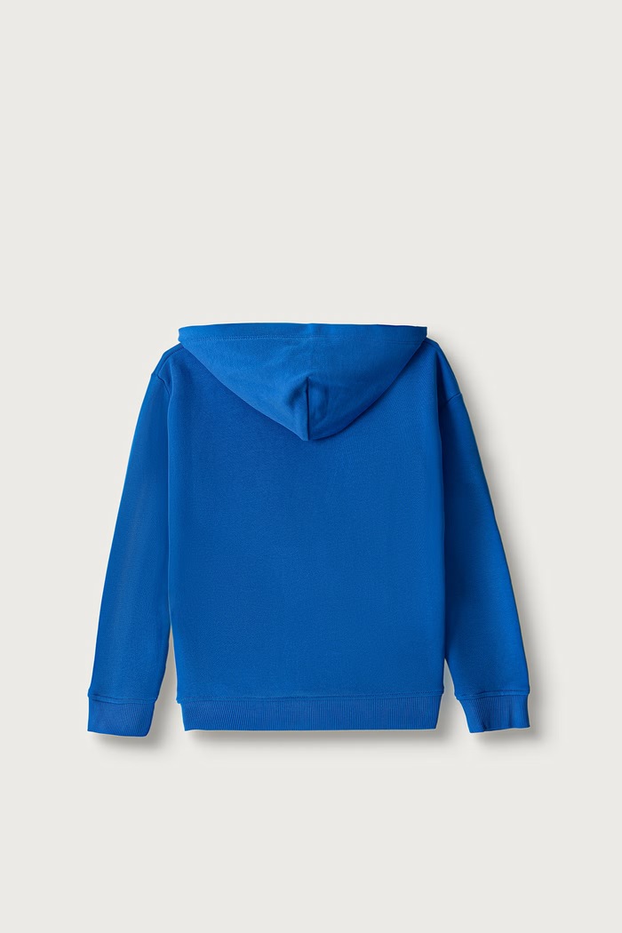 Chłopiec Tommy Hilfiger Bluza z kapturem dziecięca bawełniana KS0KS00772.104.122.9BY2 niebieski