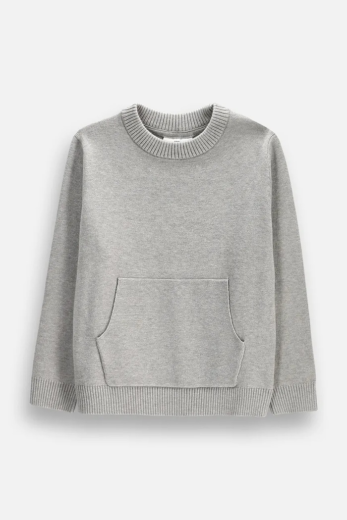 Coccodrillo Bluza dziecięca z wiskozą szary ZC6172101RBK
