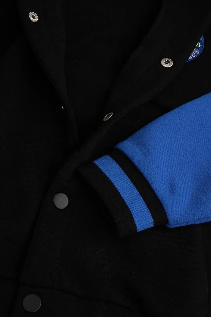 Bluza rozpinana dziecięca z bawełną Coccodrillo ZC6132601GBK czarny