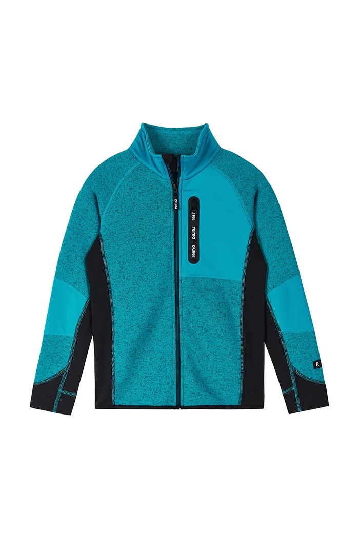 Reima Bluza rozpinana dziecięca Liukuen 5200046B.9BY2 turkusowy AW26