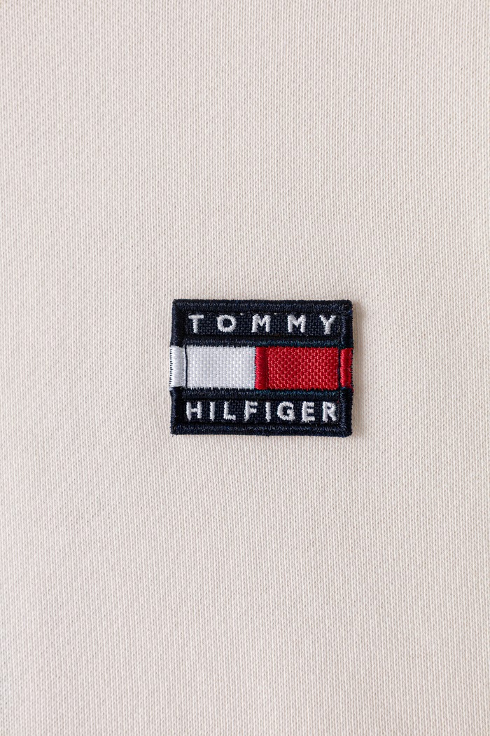 Chlapec Tommy Hilfiger Mikina s kapucňou detská bavlnená KS0KS00758.128.176.9BY2 béžová