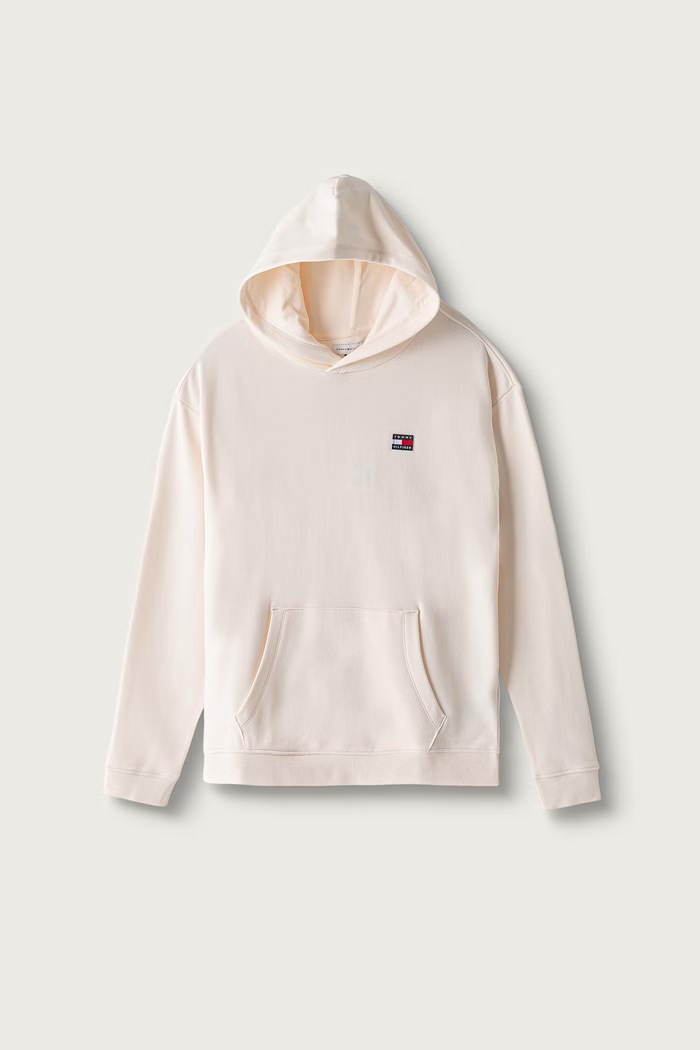 Tommy Hilfiger Mikina s kapucňou detská bavlnená béžová KS0KS00758.104.122.9BY2