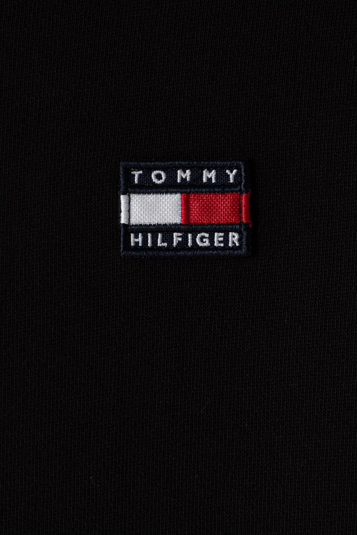 Chlapec Tommy Hilfiger Mikina s kapucňou detská bavlnená KS0KS00758.104.122.9BY2 čierna