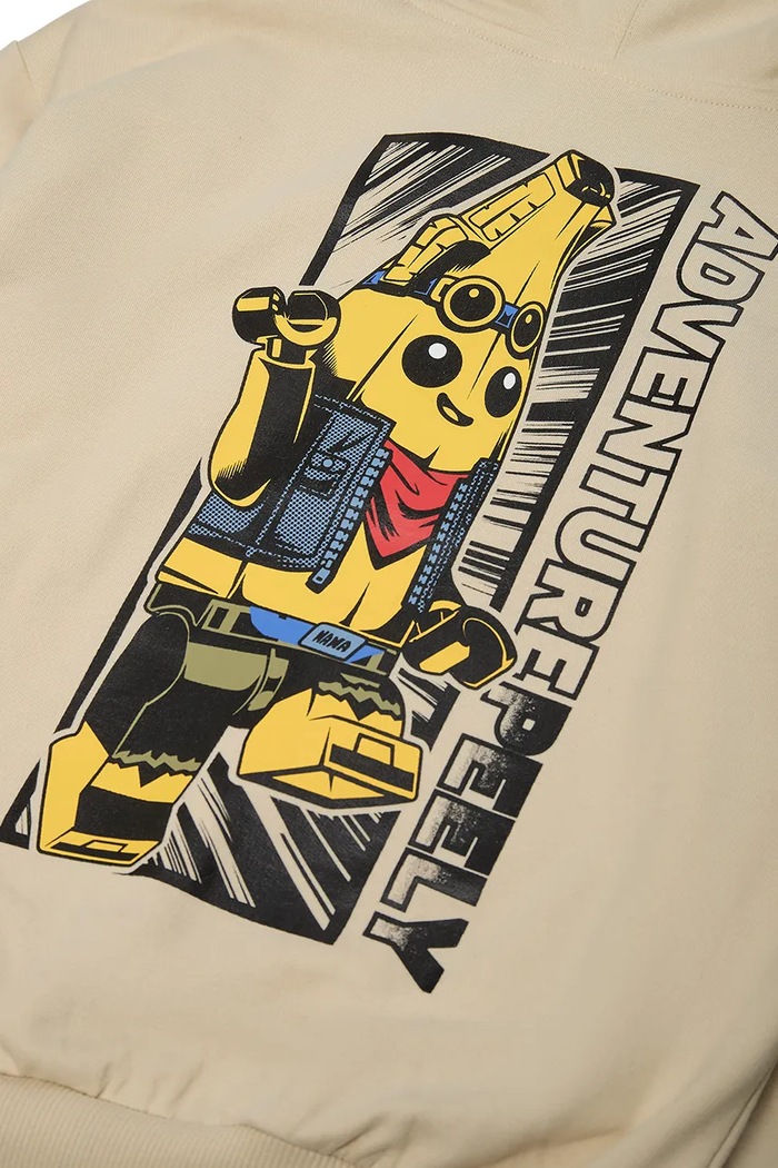 Chłopiec Lego Bluza z kapturem dziecięca bawełniana LWSIAN 719 60.1101.1967 beżowy