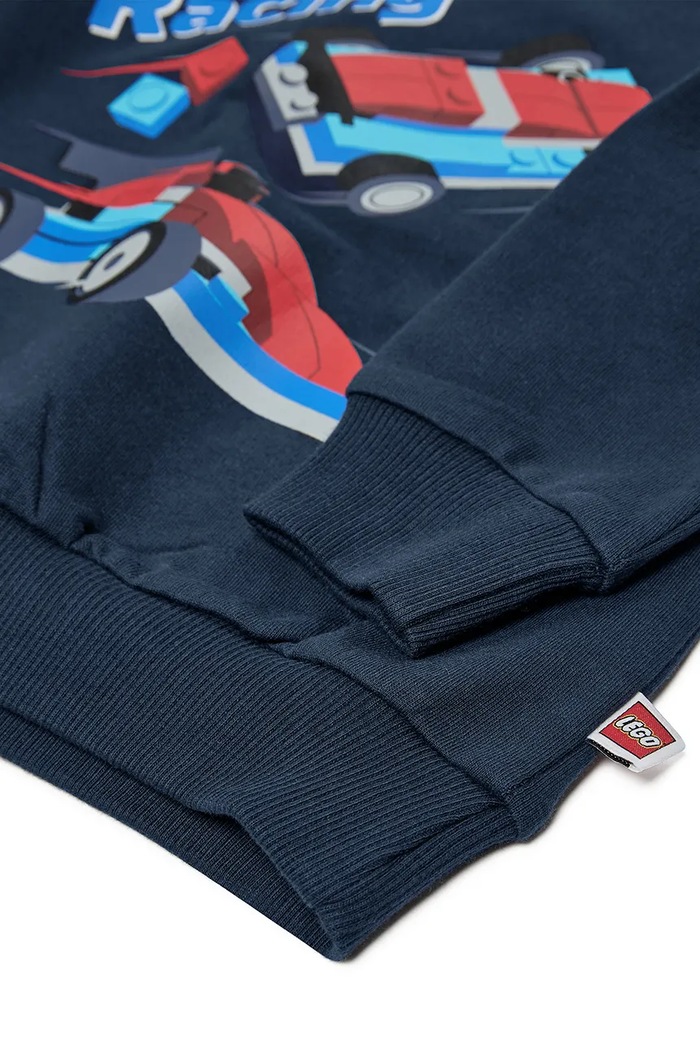Bluza dziecięca bawełniana LWSAP 700 Lego 60.1101.1956 granatowy