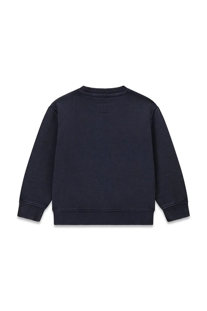 Guess Bluza dziecięca bawełniana N6BQ06.K6115.9BY2 granatowy AW26
