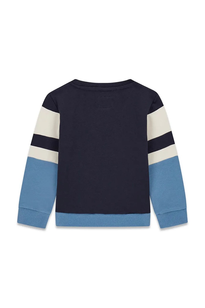 Guess Bluza dziecięca bawełniana N6BQ05.K6114.9BY2 niebieski AW26