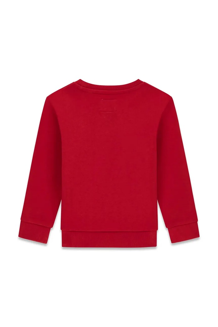Guess Bluza dziecięca bawełniana N6BQ03.K6112.9BY2 czerwony AW26