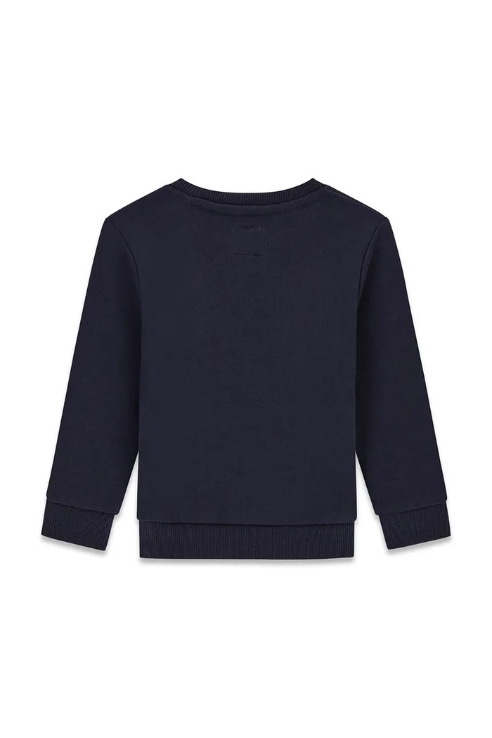 Guess Bluza dziecięca bawełniana N6BQ03.K6112.9BY2 granatowy AW26