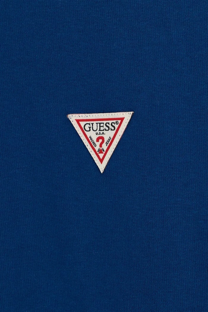Chłopiec Guess Bluza dziecięca bawełniana L6BQ19.K8105.9BY2 niebieski