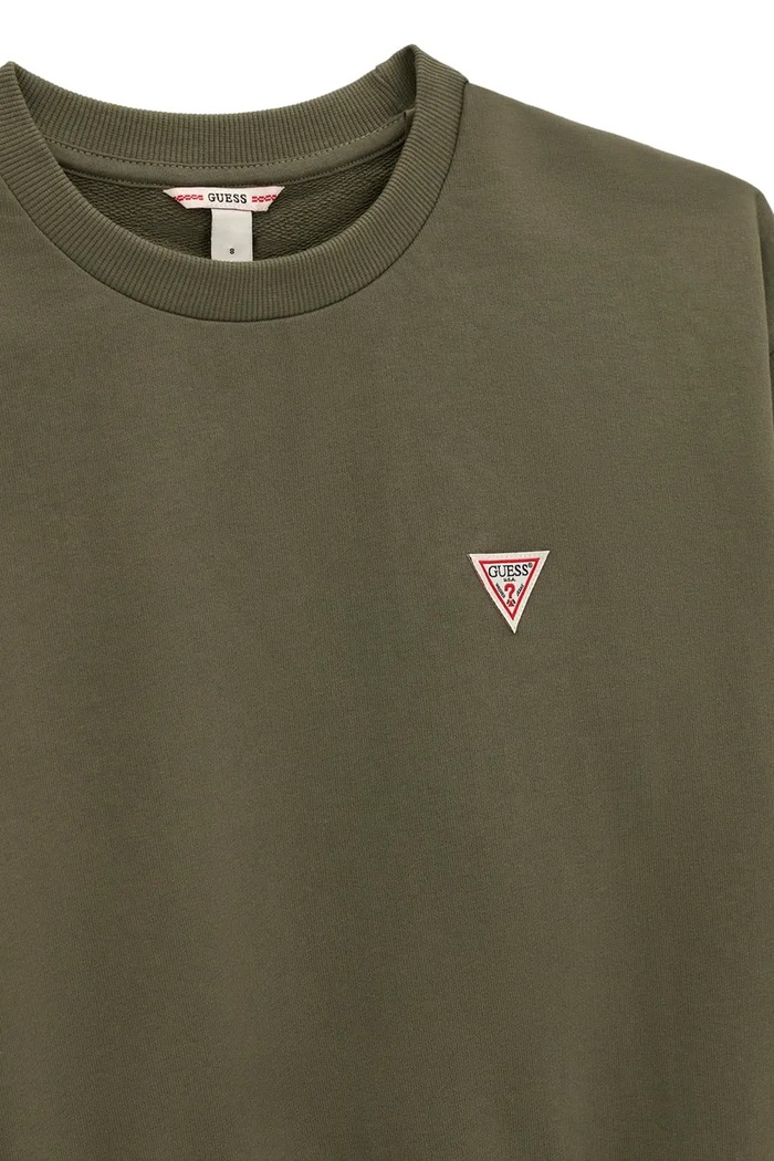 Chłopiec Guess Bluza dziecięca bawełniana L6BQ19.K8105.9BY2 zielony