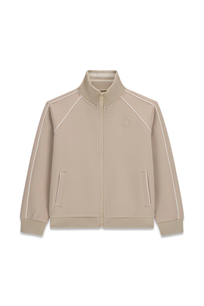 Guess Bluza rozpinana dziecięca z wiskozą L6BQ15.K7249.9BY2 beżowy AW26