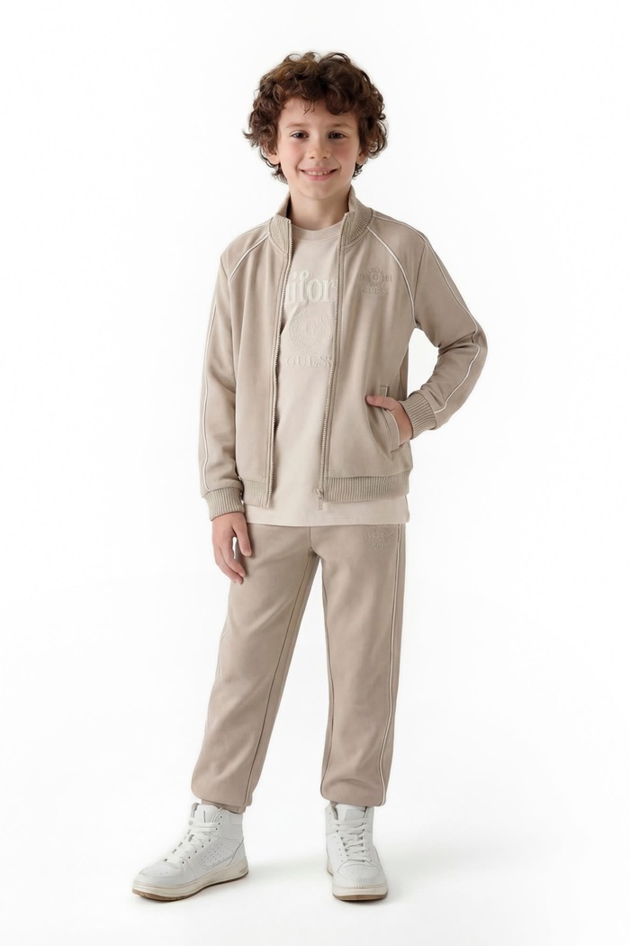 Guess Bluza rozpinana dziecięca z wiskozą L6BQ15.K7249.9BY2