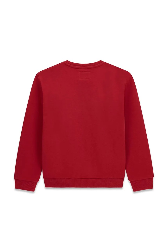 Guess Bluza dziecięca bawełniana L6BQ14.K6130.9BY2 czerwony AW26