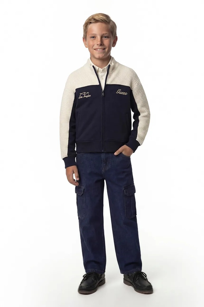 Guess Bluza rozpinana dziecięca L6BQ09.K5960.9BY2