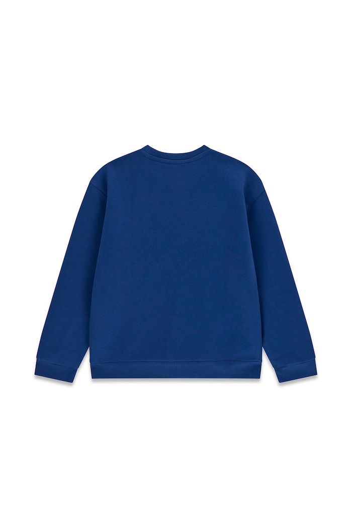 Guess Bluza dziecięca bawełniana L6BQ04.K5919.9BY2 niebieski AW26