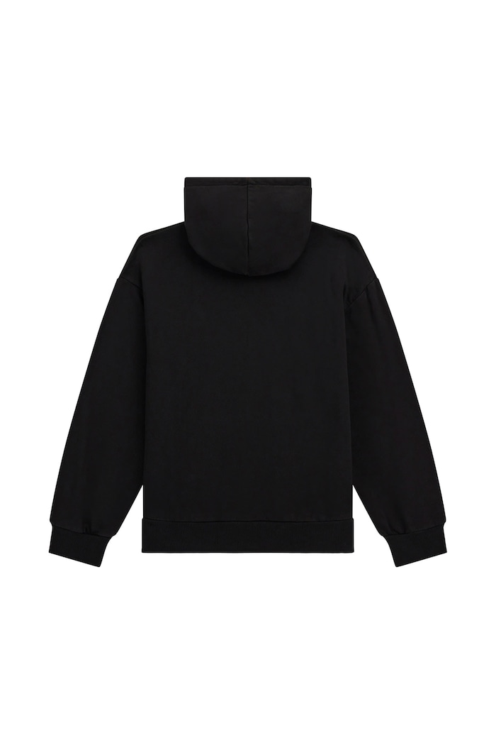 Guess Bluza z kapturem dziecięca bawełniana L5YQ25.KAV34.9BY2 czarny AW26