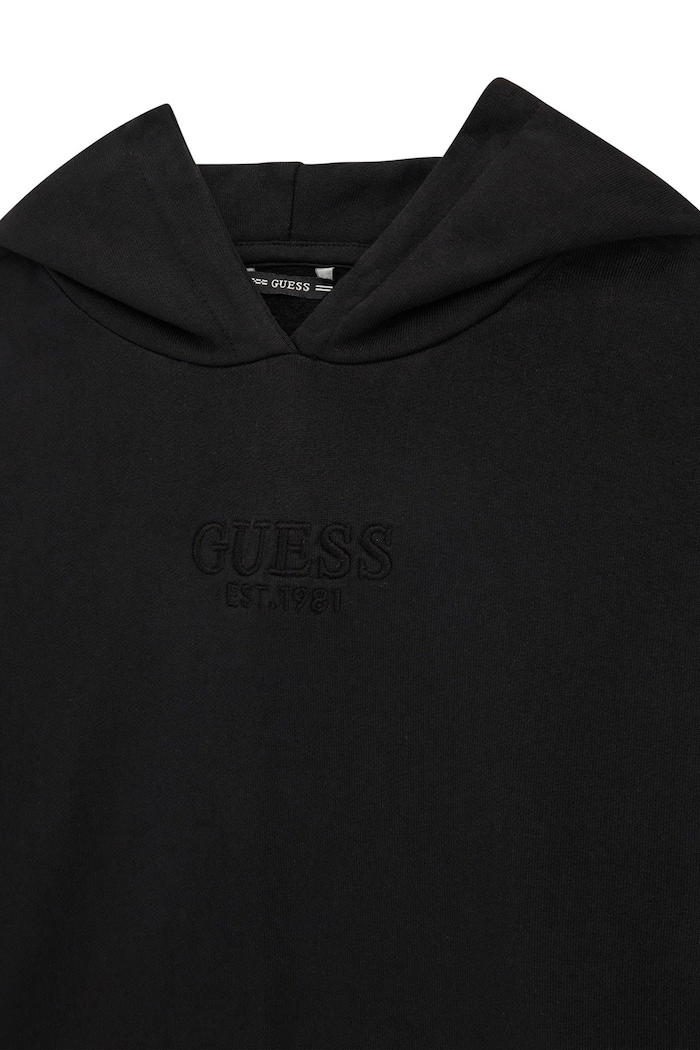 Chłopiec Guess Bluza z kapturem dziecięca bawełniana L5YQ25.KAV34.9BY2 czarny