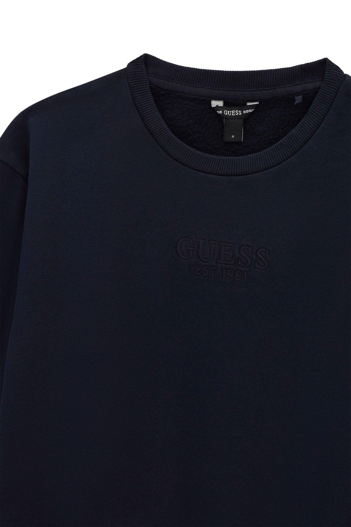 Chłopiec Guess Bluza dziecięca bawełniana L5YQ22.KAV34.9BY2 granatowy