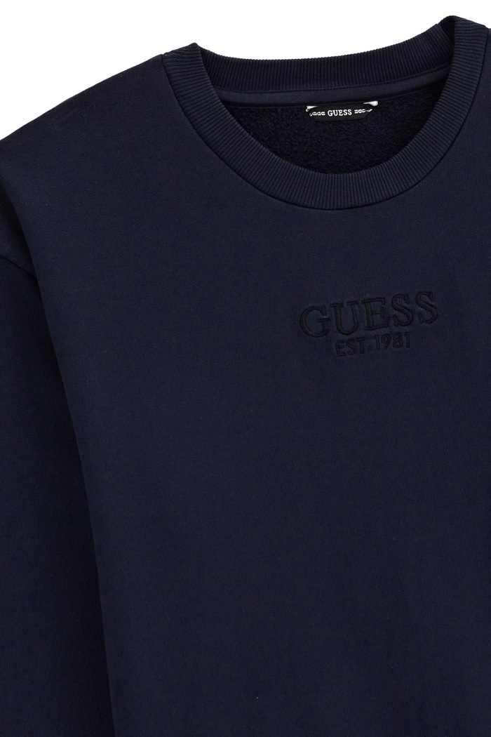 Bluza dziecięca bawełniana Guess L5YQ22.KAV34.9BY2 granatowy