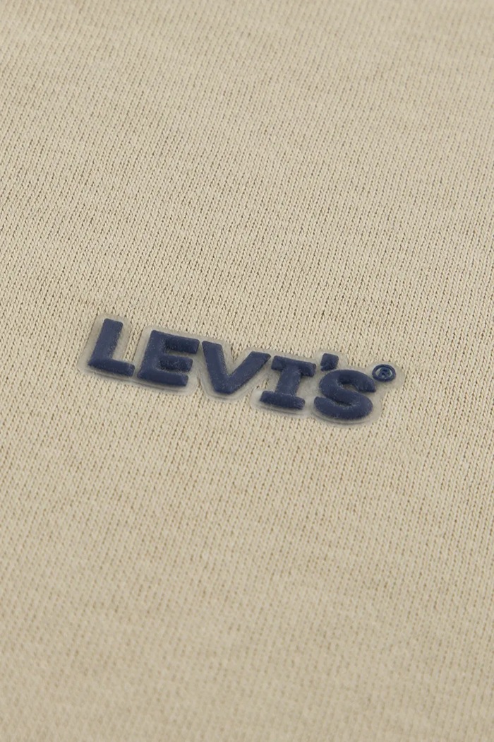 Chłopiec Levi's bluza rozpinana z kapturem dziecięca z bawełną ESSENTIAL HOODIE 8ER729 beżowy