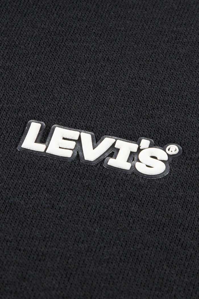 Chłopiec Levi's bluza rozpinana z kapturem dziecięca z bawełną ESSENTIAL HOODIE 8ER729 czarny