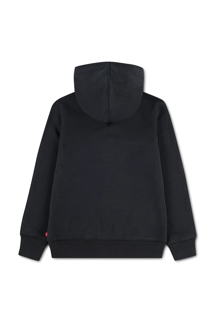 Levi's кофта с капюшоном для детей с хлопком TALLEST PEAK BATWING HOODI 9ER743 чёрный AW26