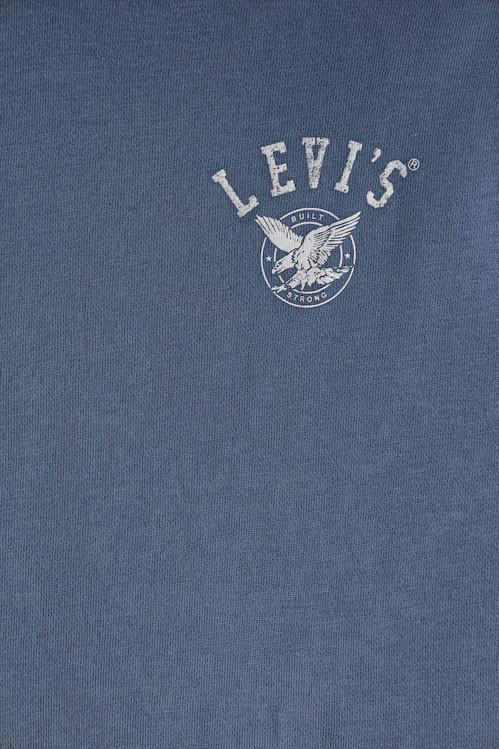Chlapec Levi's mikina s kapucňou detská s bavlnou THE ORIGINAL VINTAGE HOODI 9ER563 modrá