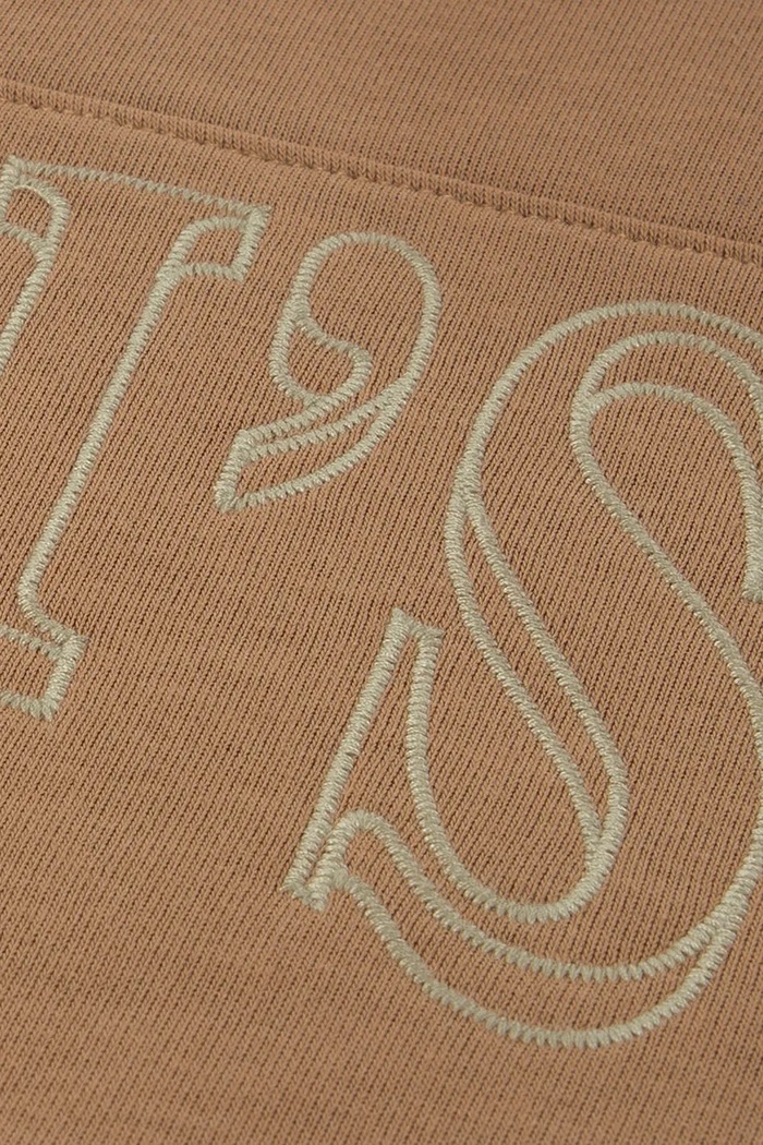 Αγορίστικα Levi's μπλούζα παιδική με βαμβάκι VINTAGE COLLEGIATE CREWNECK 9ER338 καφέ