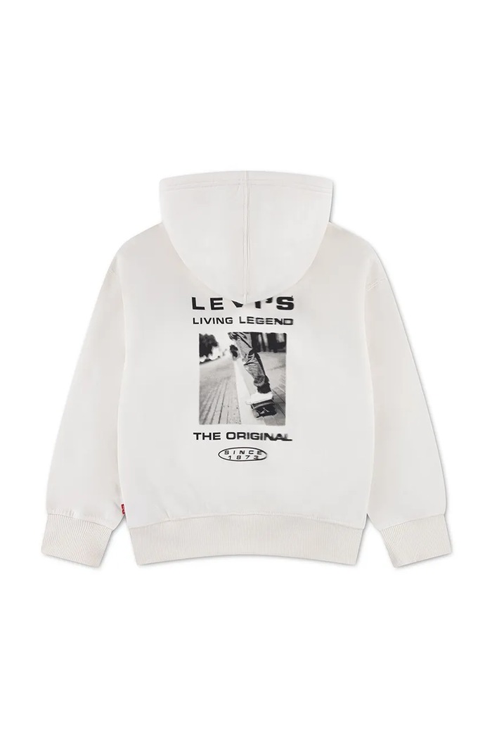 Levi's Dukserica sa kapuljačom za djecu s pamukom SKATE LEGEND HOODIE 8ER751 bež AW26