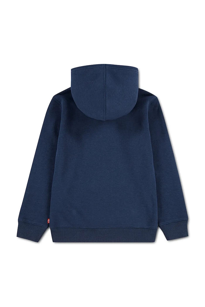 Levi's mikina s kapucí dětská s bavlnou SKATE PARK BATWING HOODIE 8ER750 námořnická modř AW26