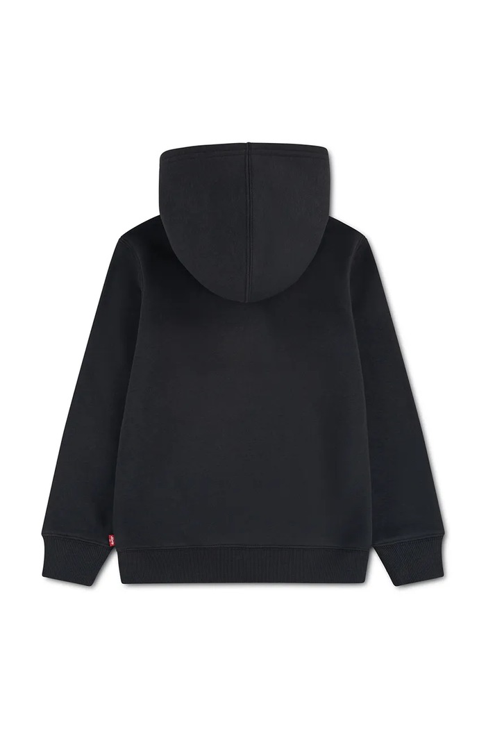 Levi's bluza dziecięca z bawełną TALLEST PEAK BATWING HOODI 8ER743 czarny AW26