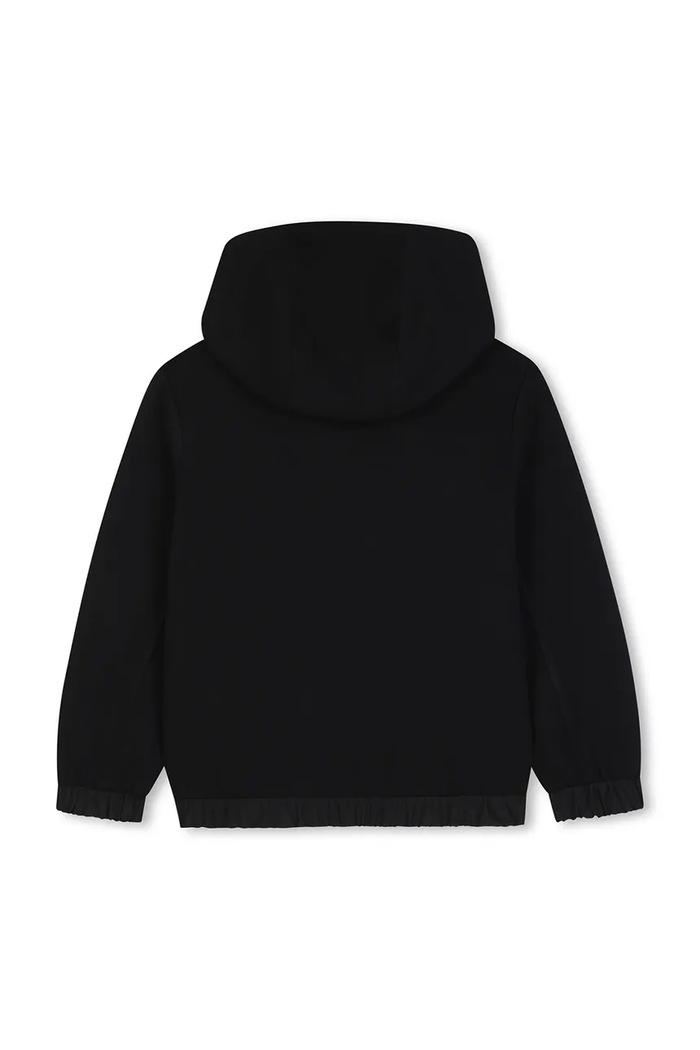 Karl Lagerfeld Суичър с цип и качулка за деца Z31377.114.150 черен AW26