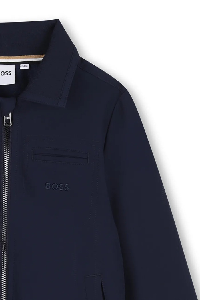 Αγορίστικα BOSS Μπλούζα με κουμπιά παιδική J53370.162.174 σκούρο μπλε