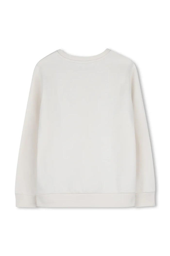 BOSS Суичър за деца с памук J53395.162.174 бежов AW26
