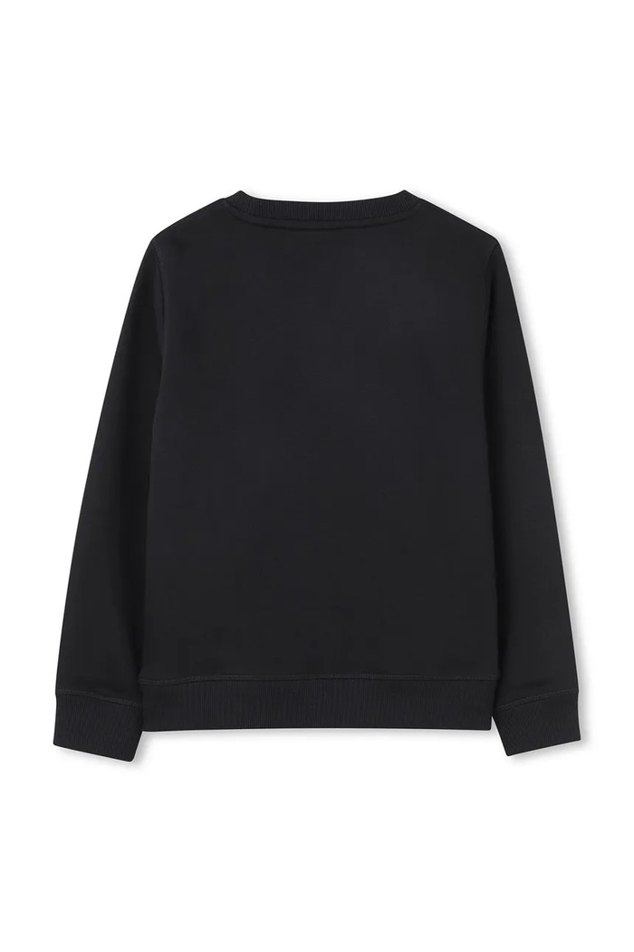 HUGO μπλούζα παιδική με βαμβάκι G01184.114.150 μαύρο AW26
