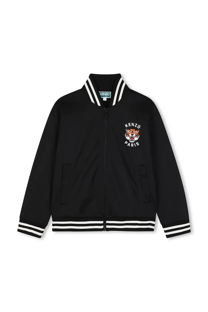 Kenzo Kids Dukserica na zakopčavanje za djecu crna K62036.114.150