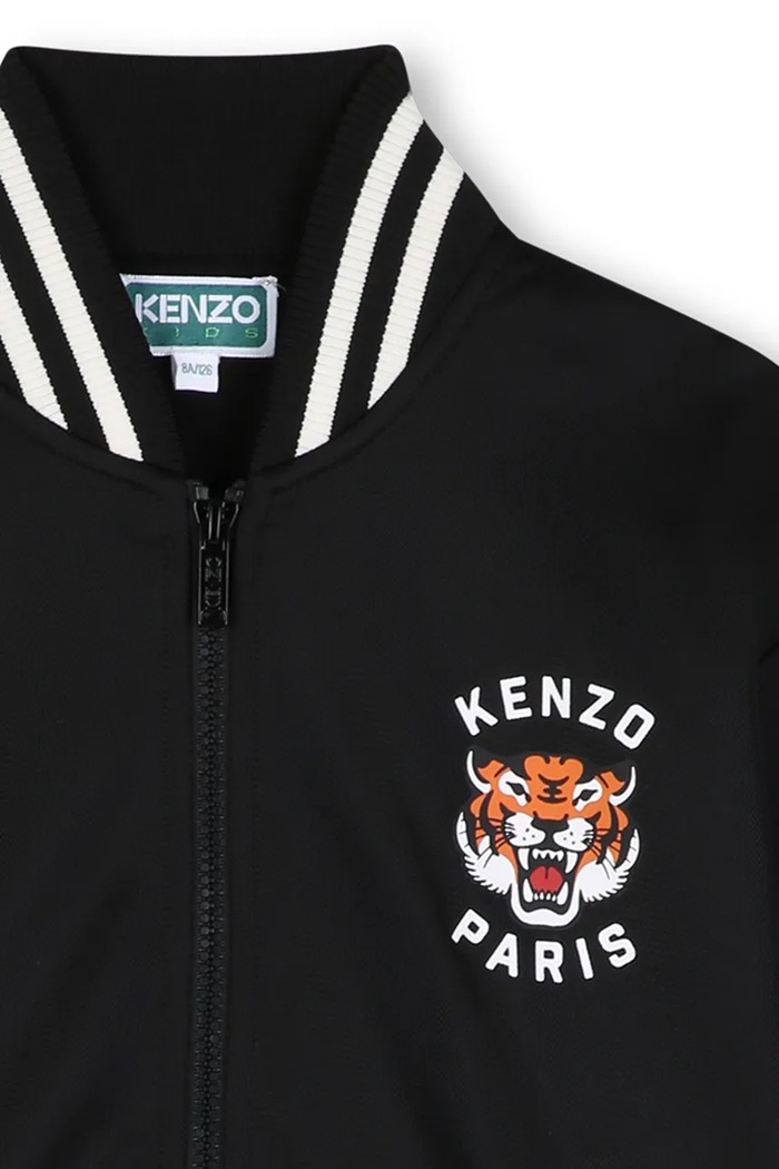 Dječaci Kenzo Kids Dukserica na zakopčavanje za djecu K62036.114.150 crna