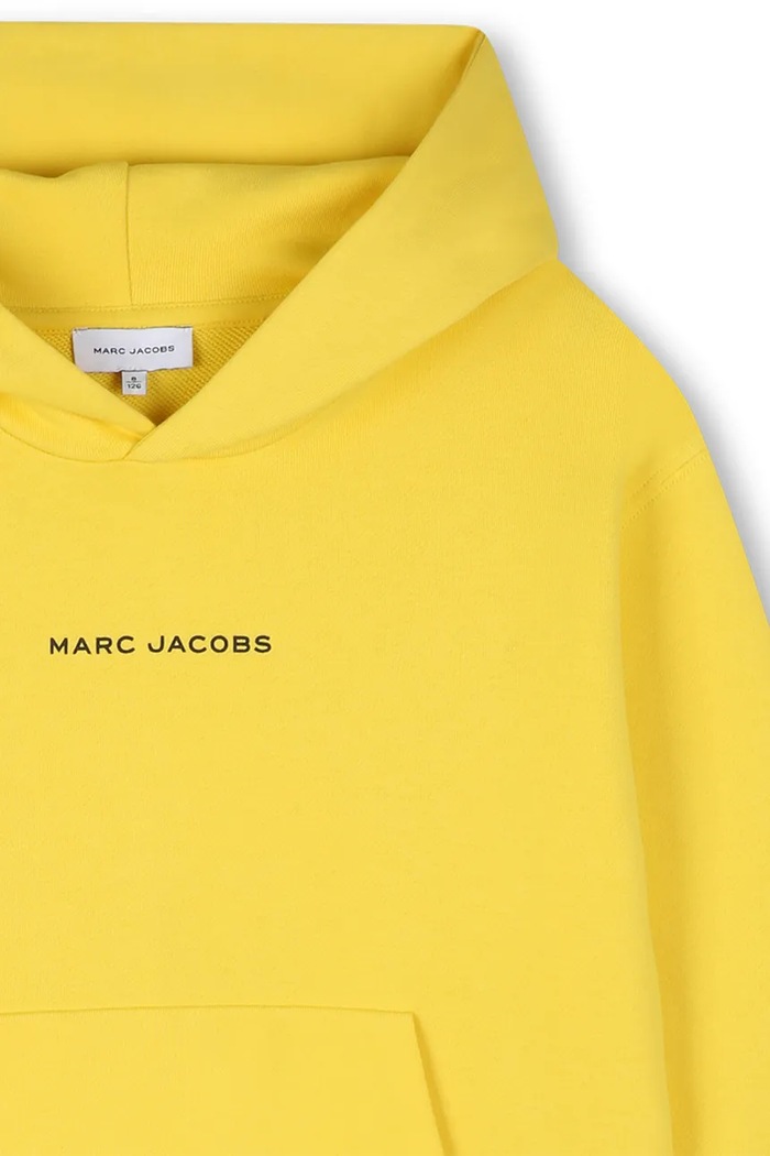 Dječaci MARC JACOBS Dukserica sa kapuljačom za djecu W61037.114.150 žuta