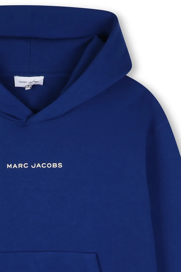 Dječaci MARC JACOBS Dukserica sa kapuljačom za djecu W61037.114.150 plava
