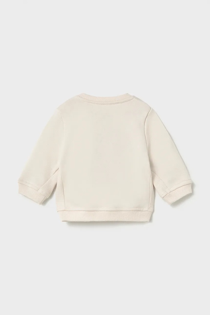 Mayoral Newborn кофта для немовлят з бавовною 2410.1N.Newborn.9BY2 бежевий AW26